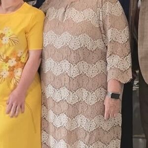 Jessica Howard Yellow Floral Dress